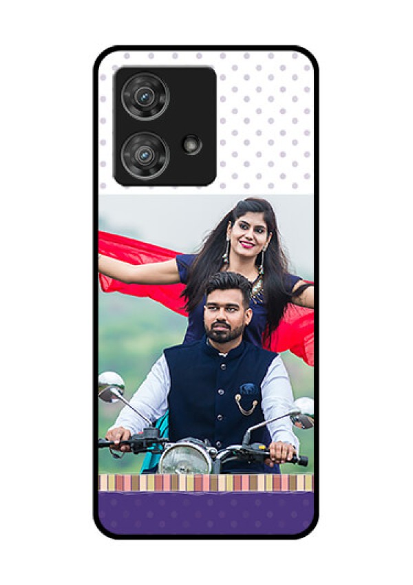 Motorola Edge 40 Neo Custom Glass Phone Case - Cute Family Design