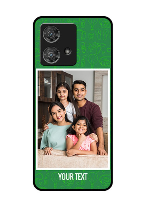 Motorola Edge 40 Neo Custom Glass Phone Case - Picture Upload Design