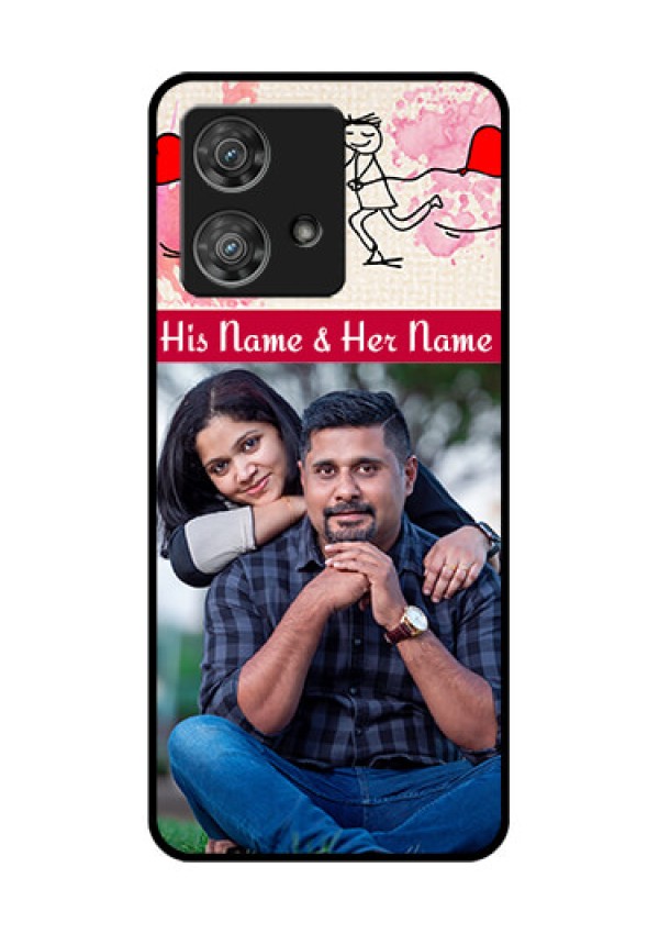 Motorola Edge 40 Neo Custom Glass Phone Case - You And Me Case Design