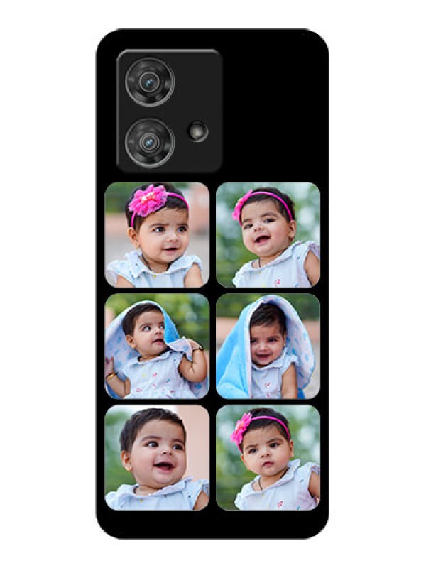 Custom Motorola Edge 40 Neo Custom Glass Phone Case - Multiple Pictures Design
