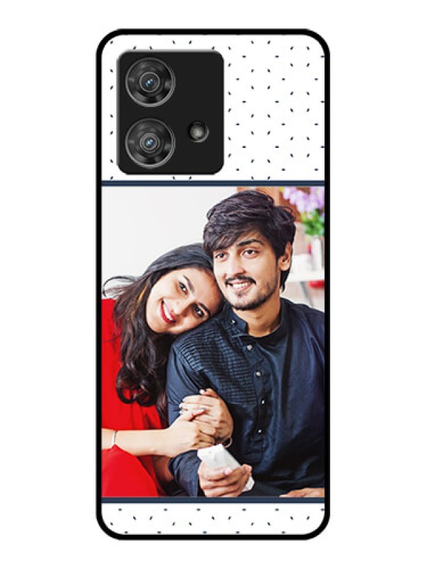Custom Motorola Edge 40 Neo Custom Glass Phone Case - Premium Dot Design