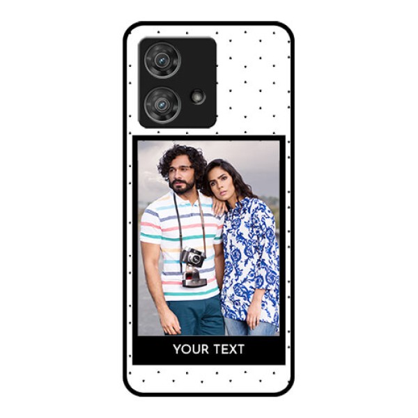 Motorola Edge 40 Neo Custom Glass Phone Case - Premium Design