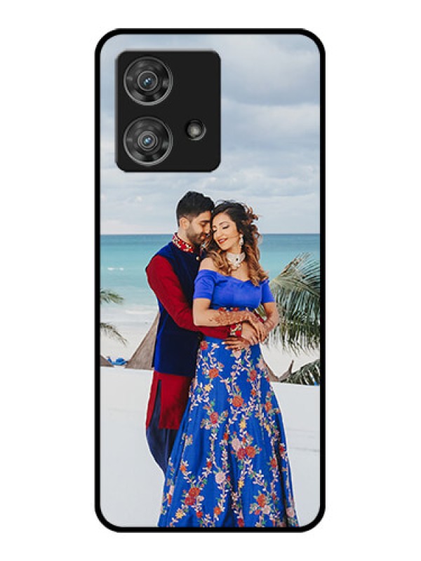 Custom Motorola Edge 40 Neo Custom Glass Phone Case - Upload Full Picture Design