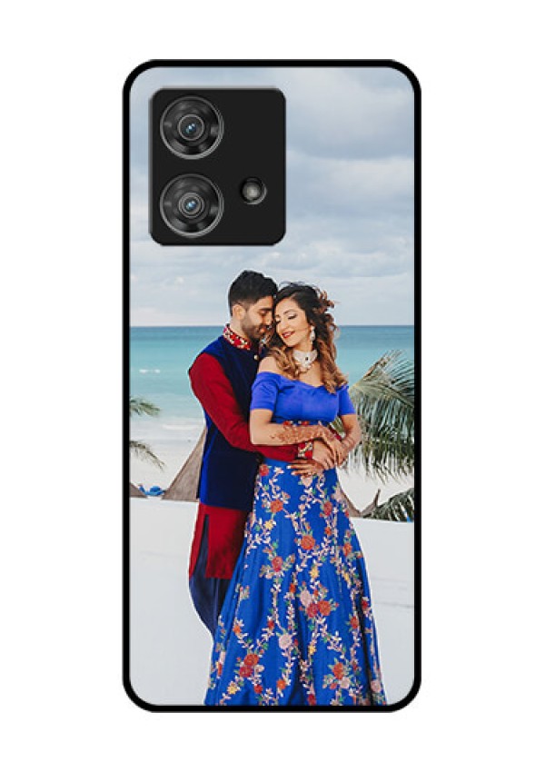 Motorola Edge 40 Neo Custom Glass Phone Case - Upload Full Picture Design