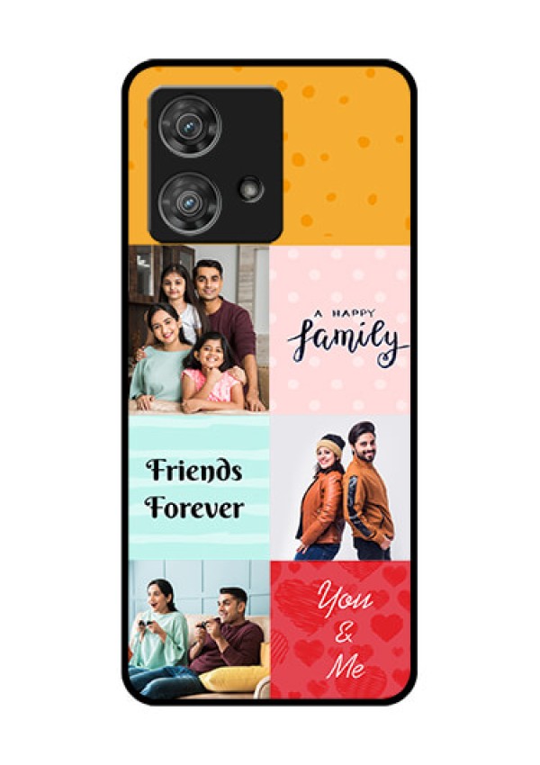 Motorola Edge 40 Neo Custom Glass Phone Case - Images With Quotes Design