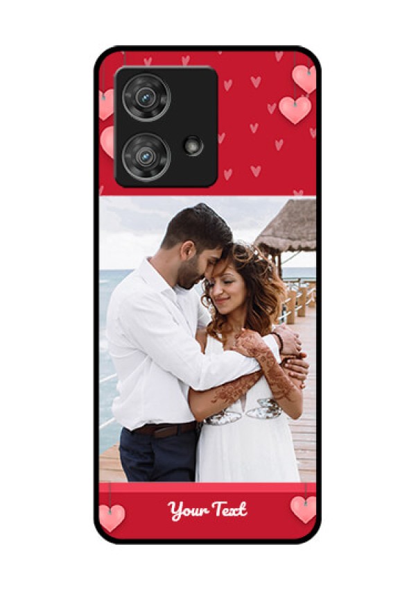 Motorola Edge 40 Neo Custom Glass Phone Case - Valentines Day Design