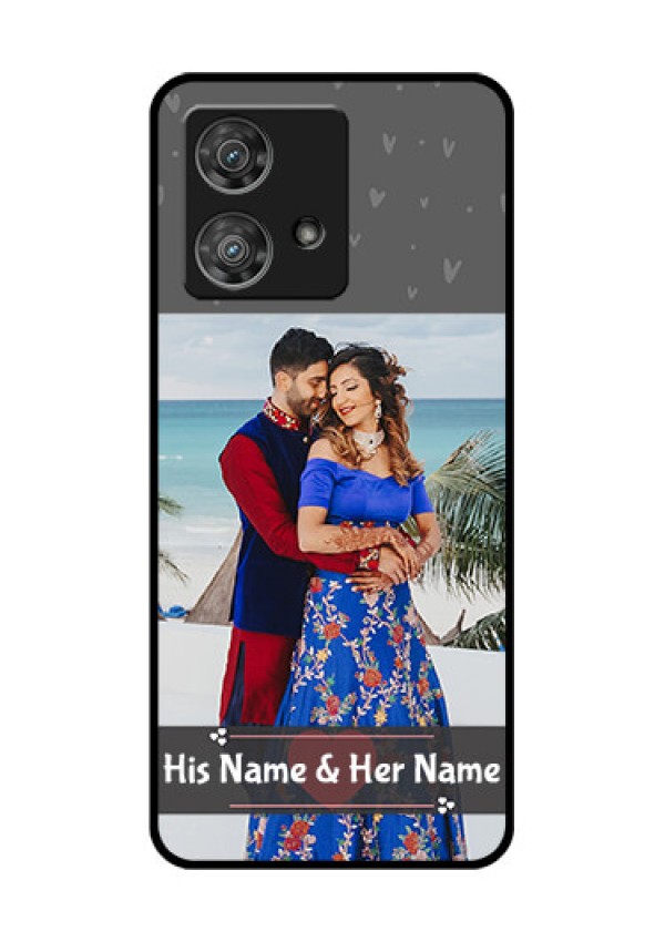 Motorola Edge 40 Neo Custom Glass Phone Case - Buy Love Design With Photo Online