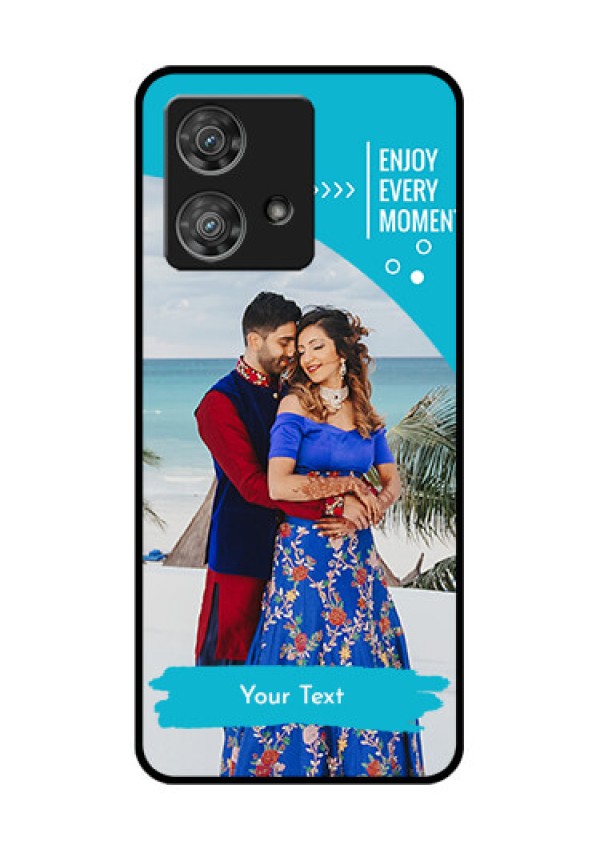 Motorola Edge 40 Neo Custom Glass Phone Case - Happy Moment Design