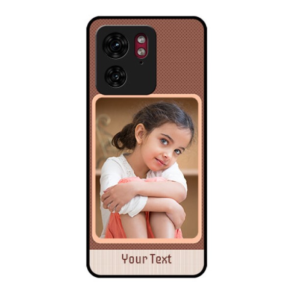Motorola Edge 40 Custom Glass Phone Case - Simple Pic Upload Design Motorola Edge 40 Custom Glass Phone Case - Simple Pic Upload Design