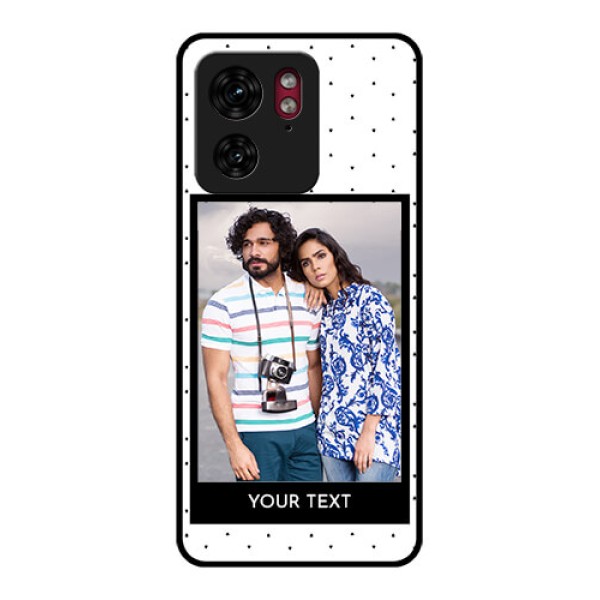 Motorola Edge 40 Custom Glass Phone Case - Premium Design