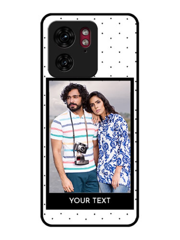 Custom Motorola Edge 40 Custom Glass Phone Case - Premium Design