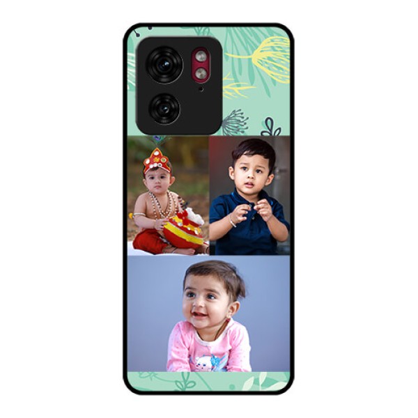 Motorola Edge 40 Custom Glass Phone Case - Forever Family Design