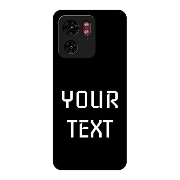 Motorola Edge 40 Custom Glass Phone Case - Your Name Design