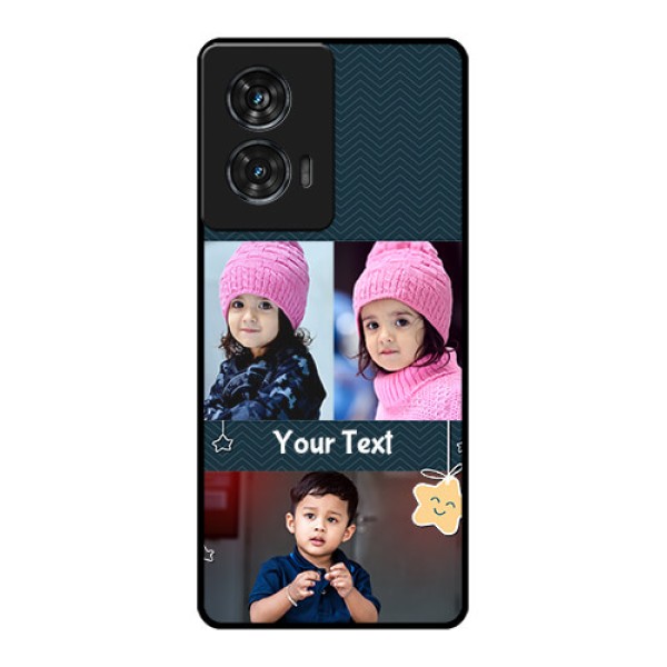 Motorola Edge 50 Fusion Custom Glass Phone CaseHanging Stars Design