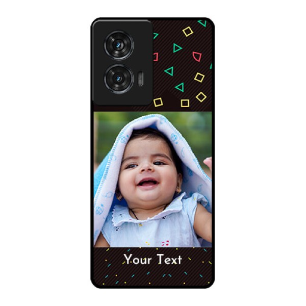 Motorola Edge 50 Fusion Custom Glass Phone CaseWith Confetti Birthday Design Motorola Edge 50 Fusion Custom Glass Phone CaseWith Confetti Birthday Design