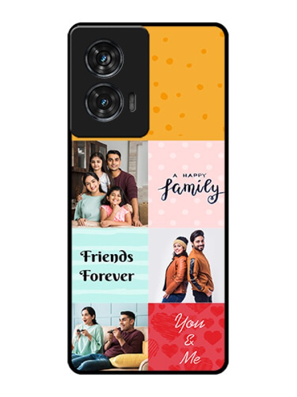 Custom Motorola Edge 50 Fusion Custom Glass Phone CaseImages With Quotes Design