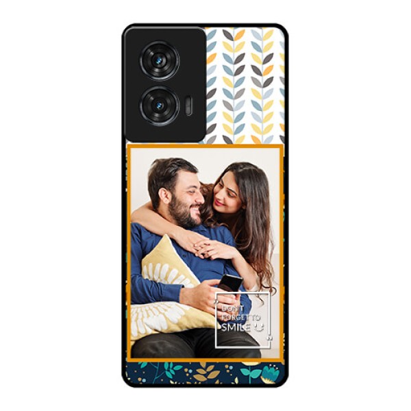 Motorola Edge 50 Fusion Custom Glass Phone CasePattern Design