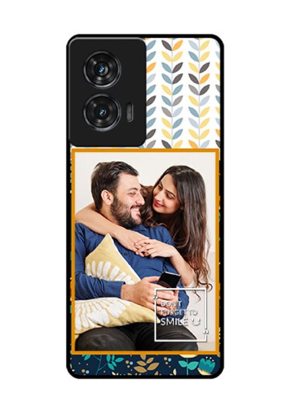 Motorola Edge 50 Fusion Custom Glass Phone CasePattern Design