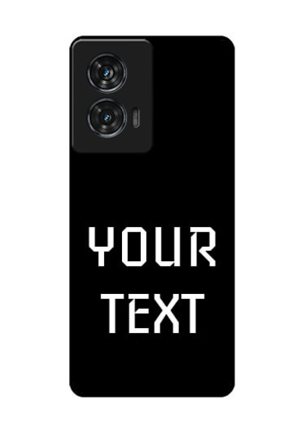 Motorola Edge 50 Fusion Custom Glass Phone CaseYour Name Design