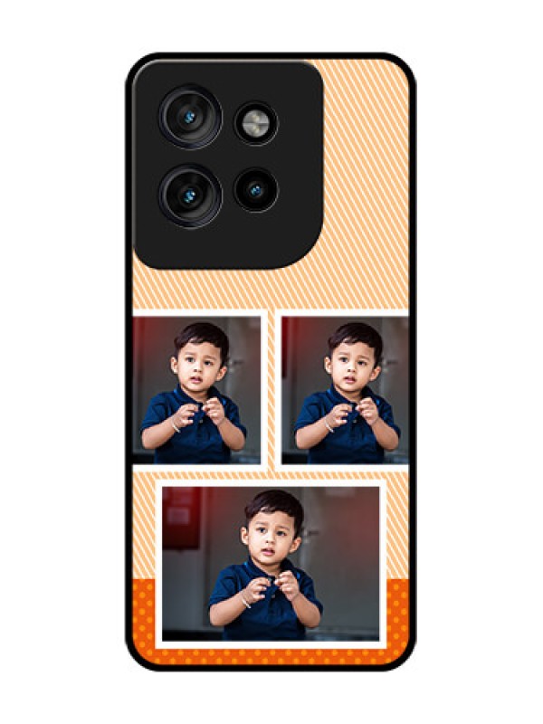 Custom Motorola Edge 50 Neo Custom Glass Phone CaseBulk Photos Upload Design