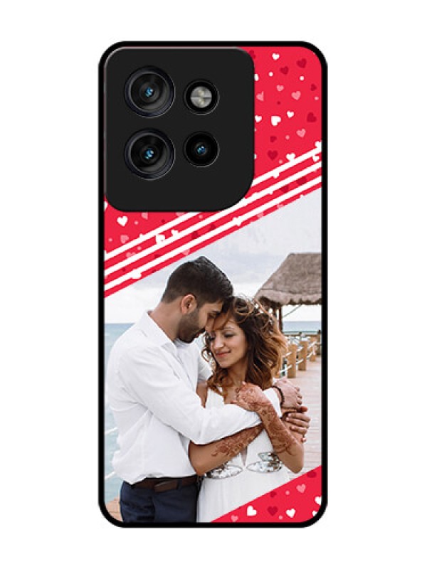 Custom Motorola Edge 50 Neo Custom Glass Phone CaseValentines Gift Design