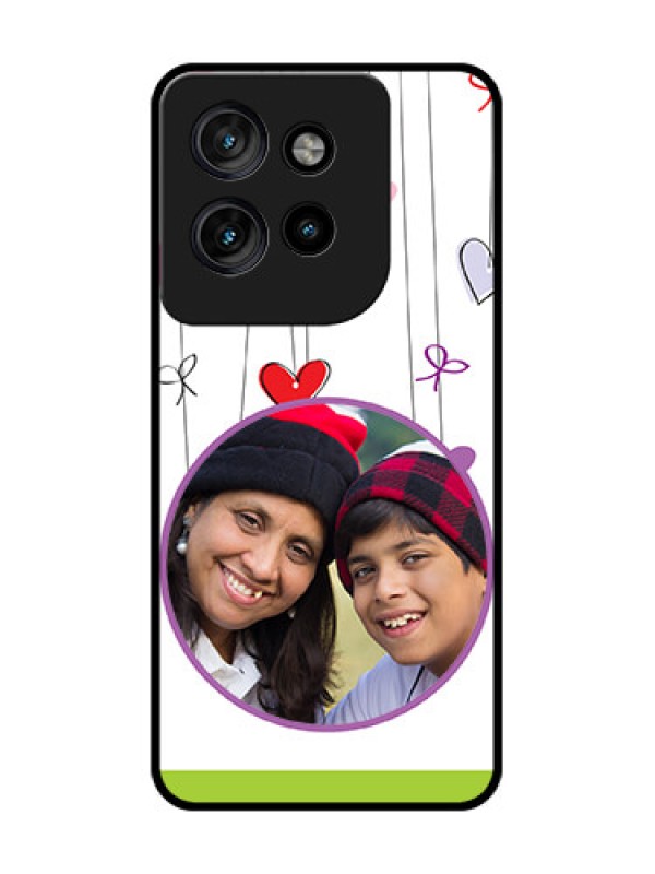 Custom Motorola Edge 50 Neo Custom Glass Phone CaseCute Kids Phone Case Design