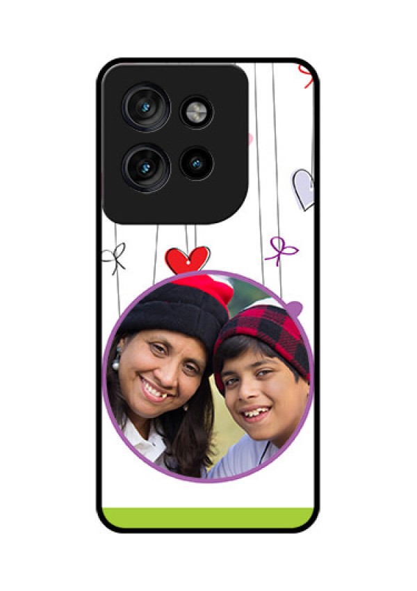 Motorola Edge 50 Neo Custom Glass Phone CaseCute Kids Phone Case Design