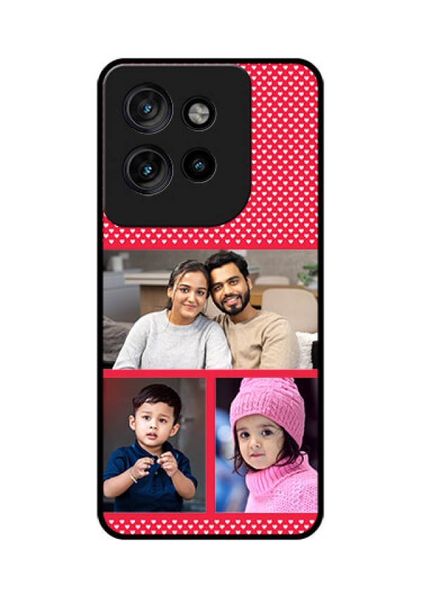 Motorola Edge 50 Neo Custom Glass Phone CaseBulk Photo Upload Design