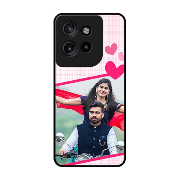 Motorola Edge 50 Neo Custom Glass Phone CaseLove Shape Heart Design Motorola Edge 50 Neo Custom Glass Phone CaseLove Shape Heart Design