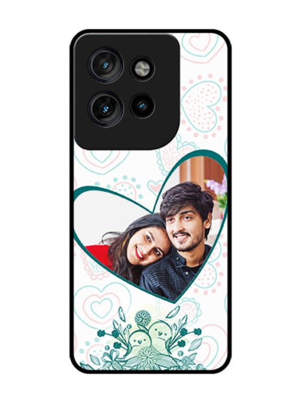 Custom Motorola Edge 50 Neo Custom Glass Phone CasePremium Couple Design