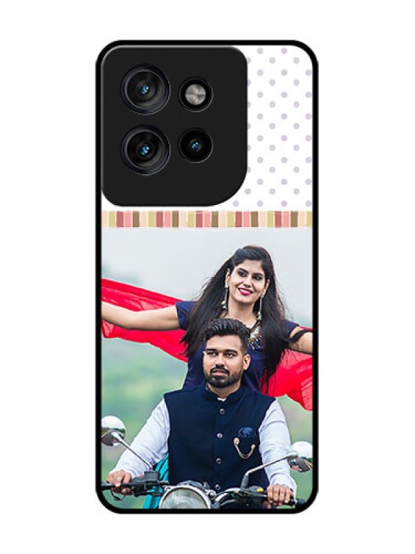 Custom Motorola Edge 50 Neo Custom Glass Phone CaseCute Family Design