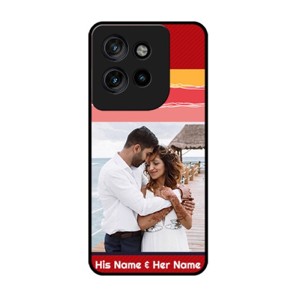 Motorola Edge 50 Neo Custom Glass Phone CaseColorful Case Design