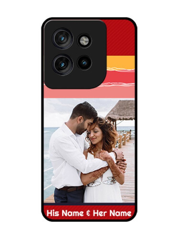 Custom Motorola Edge 50 Neo Custom Glass Phone CaseColorful Case Design