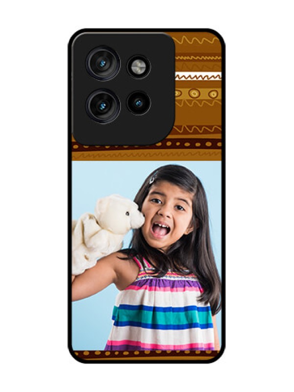 Custom Motorola Edge 50 Neo Custom Glass Phone CaseFriends Picture Upload Design