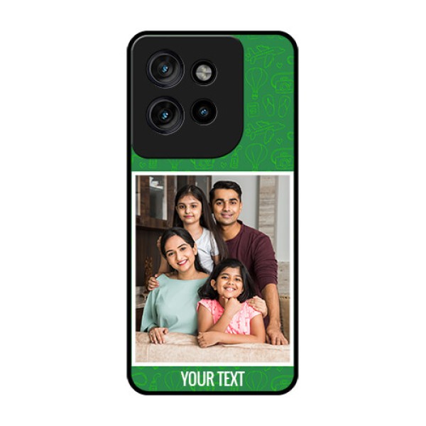 Motorola Edge 50 Neo Custom Glass Phone CasePicture Upload Design