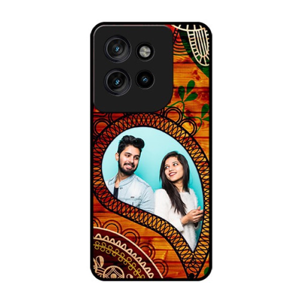 Motorola Edge 50 Neo Custom Glass Phone CaseAbstract Colorful Design