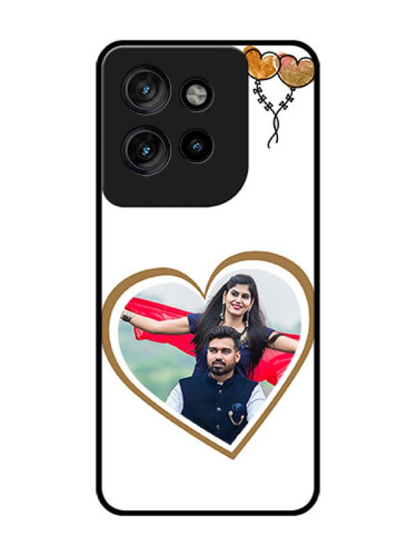 Custom Motorola Edge 50 Neo Custom Glass Phone CaseYou and Me Design