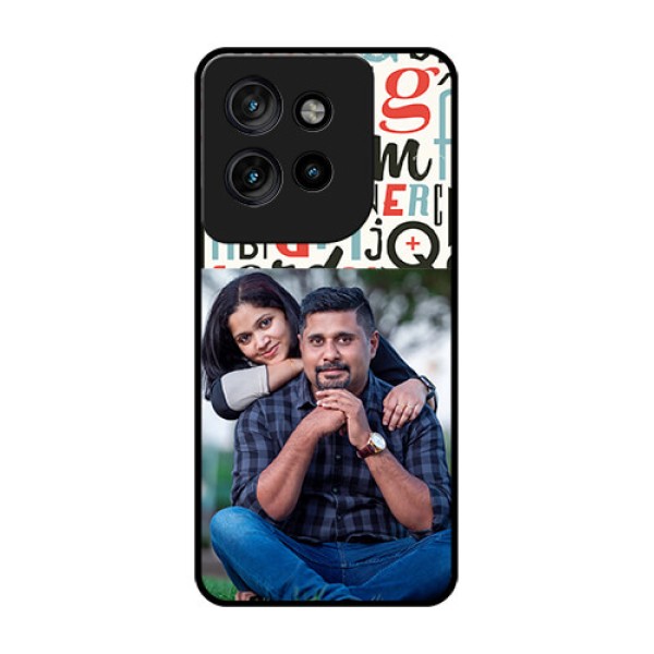 Motorola Edge 50 Neo Custom Glass Phone CaseAlphabet Design