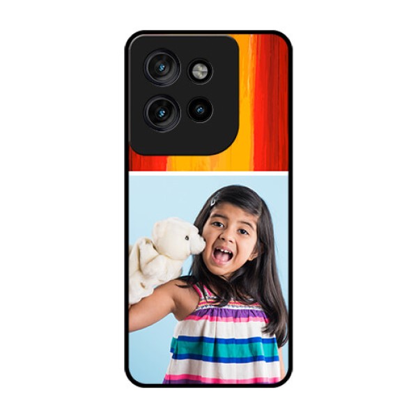 Motorola Edge 50 Neo Custom Glass Phone CaseMulti Color Design