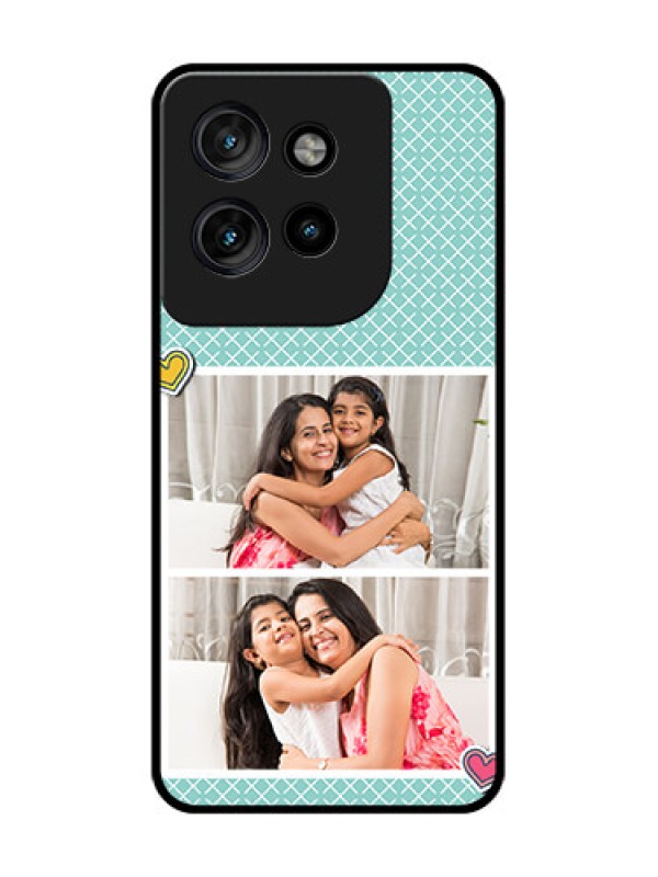 Custom Motorola Edge 50 Neo Custom Glass Phone Case2 Image Holder With Pattern Design