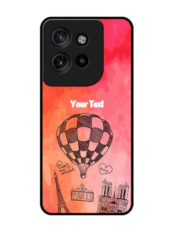 Custom Motorola Edge 50 Neo Custom Glass Phone CaseParis Theme Design