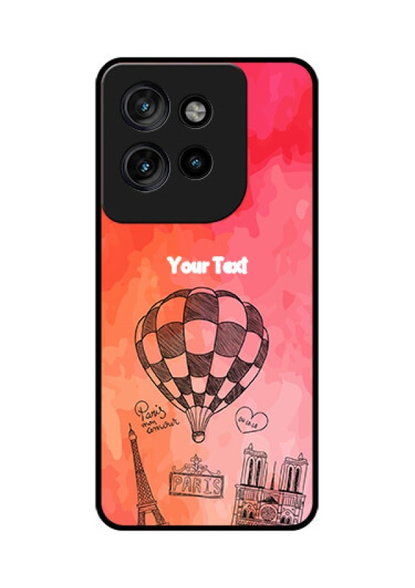 Motorola Edge 50 Neo Custom Glass Phone CaseParis Theme Design