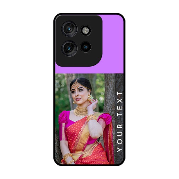 Motorola Edge 50 Neo Custom Glass Phone CaseBirthday Icons Design