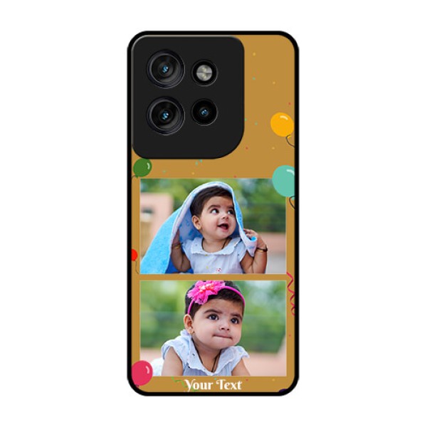 Motorola Edge 50 Neo Custom Glass Phone CaseImage Holder With Birthday Celebrations Design Motorola Edge 50 Neo Custom Glass Phone CaseImage Holder With Birthday Celebrations Design