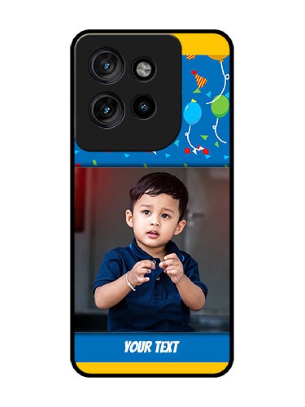 Custom Motorola Edge 50 Neo Custom Glass Phone CaseBirthday Wishes Design