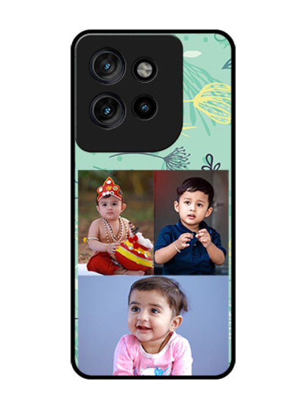 Custom Motorola Edge 50 Neo Custom Glass Phone CaseForever Family Design