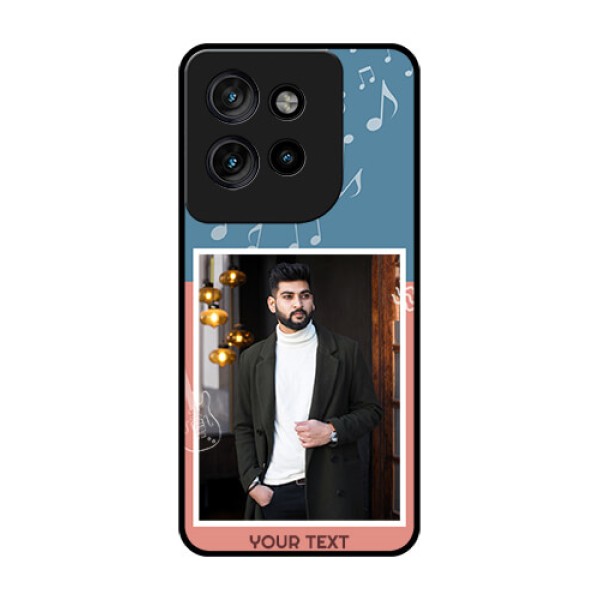 Motorola Edge 50 Neo Custom Glass Phone CaseWith Color Musical Note Design Motorola Edge 50 Neo Custom Glass Phone CaseWith Color Musical Note Design