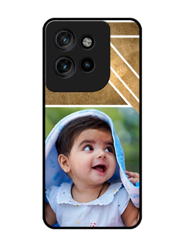 Custom Motorola Edge 50 Neo Custom Glass Phone CaseGradient Abstract Texture Design