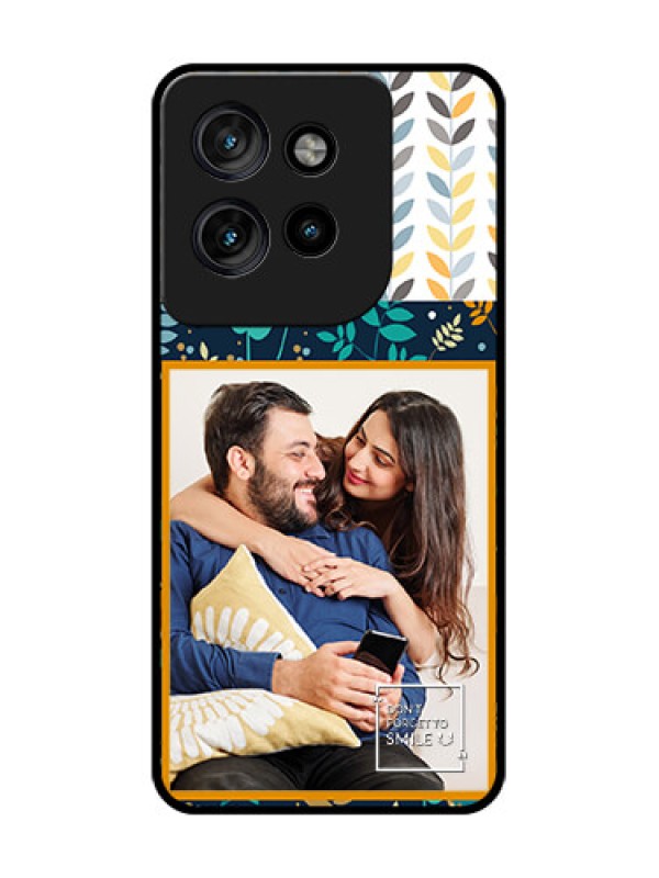 Custom Motorola Edge 50 Neo Custom Glass Phone CasePattern Design