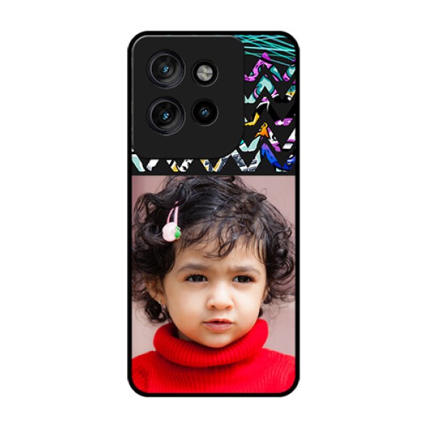 Motorola Edge 50 Neo Custom Glass Phone CaseNeon Abstract Design